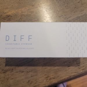 Diff Bella 54mm square sunglasses in Cream Tortoise